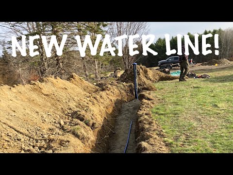 INSTALLED NEW WATER LINE, ELECTRICAL & WELL EXTENSION AT THE HOMESTEAD