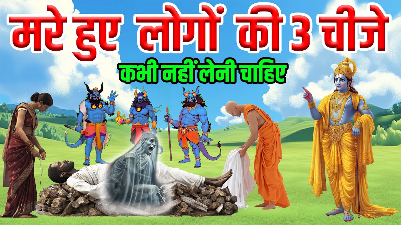 श्री कृष्ण कहते है मरे हुए लोगों की 3 चीजे कभी नहीं लेनी चाहिए | Garud Puran