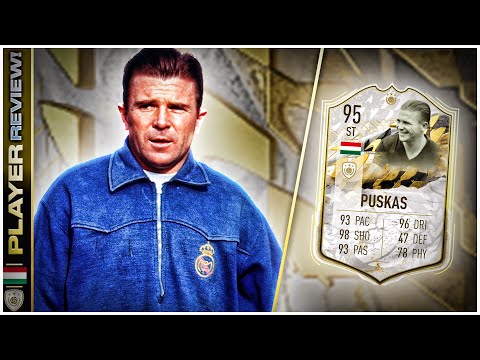 PRIME ICON MOMENTS 95 RATED FERENC PUSKAS PLAYER REVIEW - FIFA 22 ULTIMATE TEAM - GALLOPING MAJOR!!!