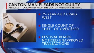 Canton man pleads not guilty