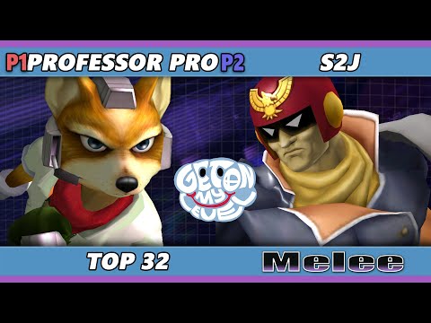GOML 2022 Top 32 - Professor Pro (Fox) Vs. S2J (Captain Falcon) SSBM Melee Tournament