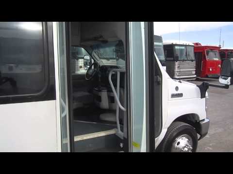 2011 Used E-450  Federal S27 Shuttle Bus For Sale - 25 Passenger with Rear Door S43133