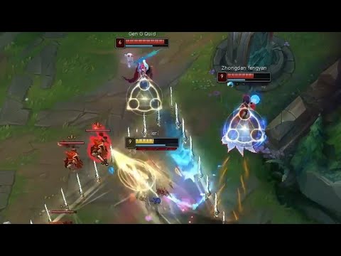 This is how best Irelia turret dive