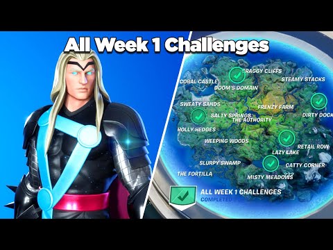 Fortnite All Week 1 Challenges Guide (Fortnite Chapter 2 Season 4)