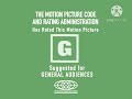 MPAA G Rating Screen 1968 Logo Remakes 3 0