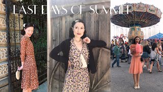 A Very Random End Of Summer Vlog - Vintage Style | Carolina Pinglo