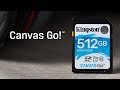 Class 10 UHS-I SDHC/SDXC Cards - Canvas Go! - Kingston Technology