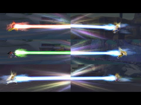 Dragon Ball Z Budokai 3 All Beam Struggles