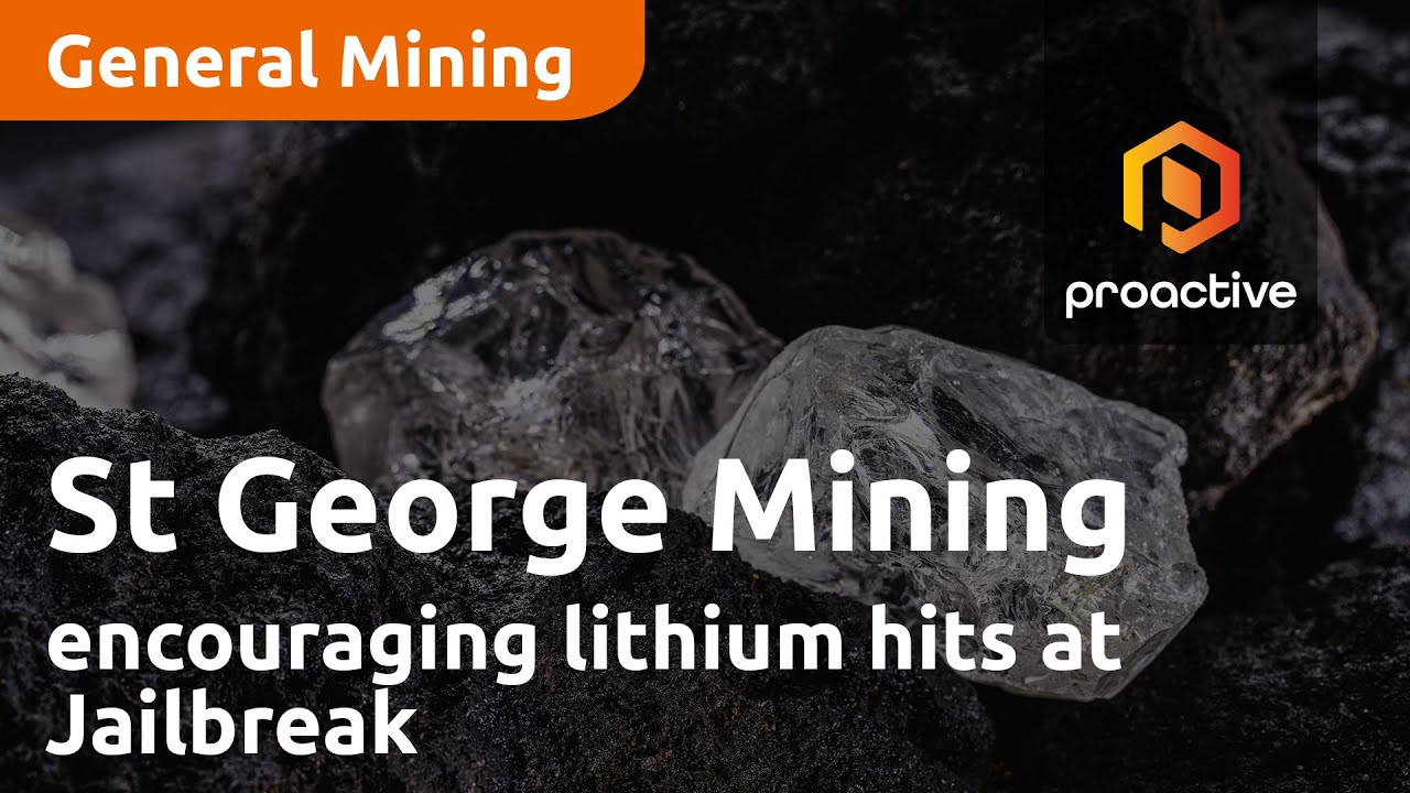 St George Mining sees more encouraging lithium hits at Jailbreak