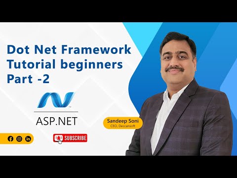 ASP.NET tutorial for beginners | Introduction to ASP.NET - Net Framework Tutorial Part 2