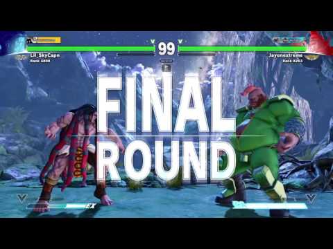 STREET FIGHTER V beating platinum
