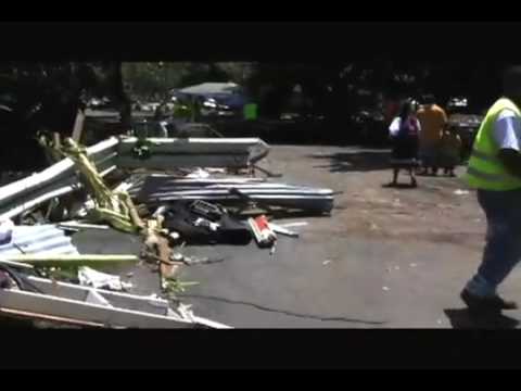 Tsunami in Samoa Video