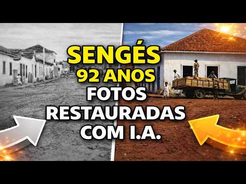 SENGÉS 92 ANOS | FOTOS RESTAURADAS COM I.A.