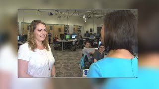 VIDEO: Mrs. Tenney awarded The Silver Apple Award