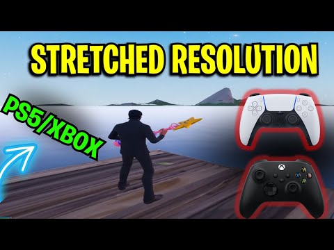 How to get STRETCHED resolution in Fortnite (PS4/PS5/XBOX)