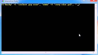 Ruby Programming Tutorial - 31 - Hashes