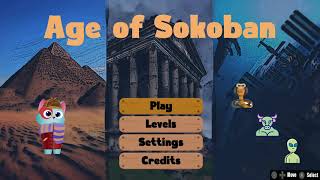 Age of Sokoban Gameplay & Levels 1-10 solution