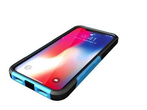 MoKo iPhone X Hybrid Shock-absorbing Protective Case