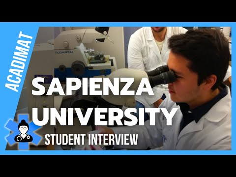 La Sapienza Medicine in English - Student Interview Part 1 [The University]