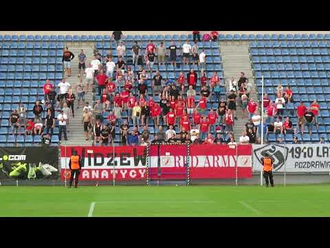Kibice: Sokół Ostróda - Widzew Łódź (11.06.2017)
