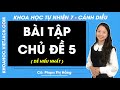 Khoa học tự nhiên 7 Cánh diều | Bài tập chủ đề 5 - Trang 64 - Giải KHTN 7