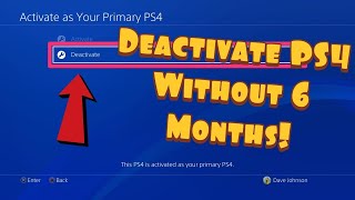How To Deactivate PS4 Without Waiting 6 Months 2020 (100% Working!)