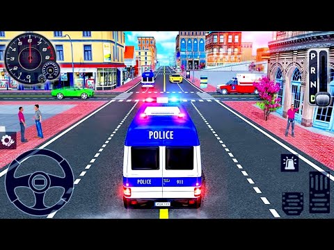 Police Ambulance Van Simulator - Rescue 911 Emergency Driving - Android GamePlay #14