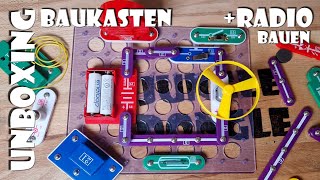 Unboxing noDNA Easy Elektro Baukasten Experiment Kasten für Kinder
