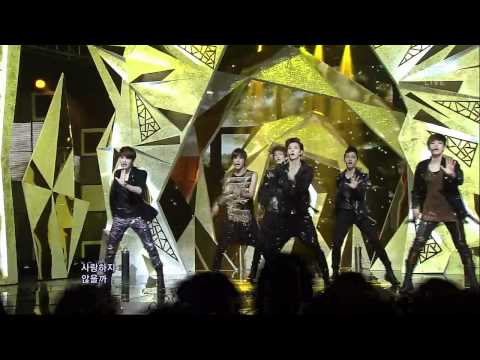 EXO-K [MAMA] @SBS Inkigayo Popular song 20120422
