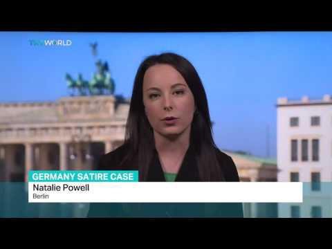 Turkish request to investigate comedian granted in Germany, Natalie Powell reports