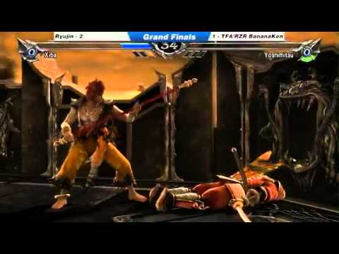 [04/07/12] MI Ranbats SCV Grand Finals: Ryujin (Xiba) vs. TFA|RZR BananaKen (Yoshi)