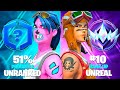 Unranked To Unreal Speedrun But It S Duo Fills Only Fortnite Ranked Reload