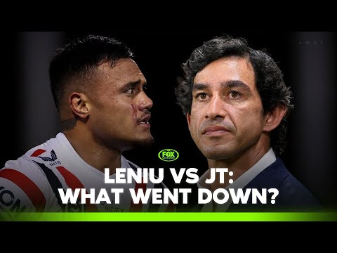 The Full Story: Thurston responds to "ugly" Leniu CONFRONTATION 🥊 I Super Saturday I Fox League