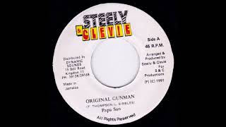Papa San  - Original Gunman  ( Fatti Fati riddim) 1991
