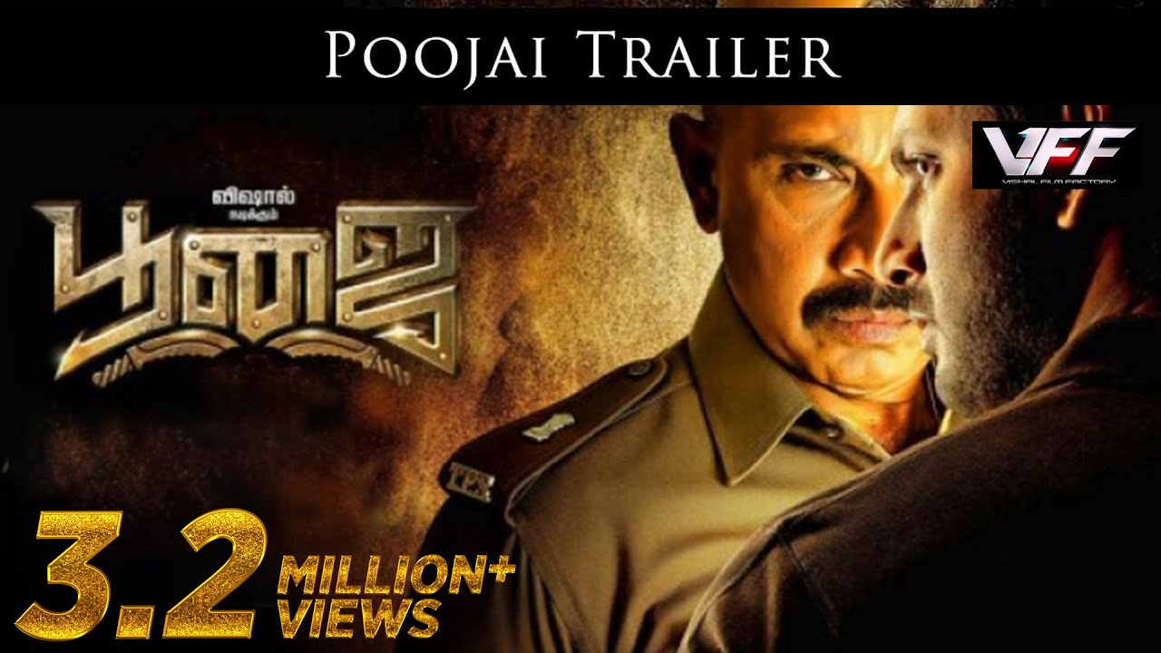 Poojai Trailer | Vishal,Shruti Haasan | Hari | Yuvan Shankar Raja