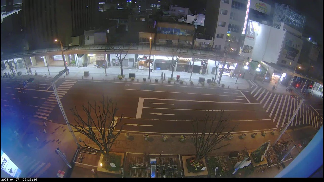 ザザシティ浜松　24時間ライブカメラ　（ワイド固定）