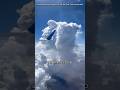 PLANE SHOOK GOING THRU A VERTICAL CLOUD ... #travel #flight #turbulance #scary @flyfrontiervideos