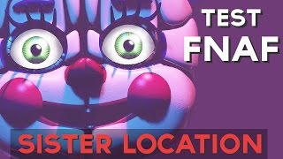 Qué personaje animatronico FNAF Sister Location eres ? Descúbrelo ahora! :D ↠↠ ¡No te olvides de suscribirte para no perderte ningún test!