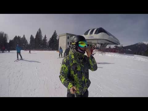 Италия Costa di Folgaria pista 1 (в компании)