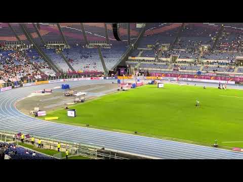 Filippo Tortu Argento nei 200m agli Europei di Atletica Leggera di Roma