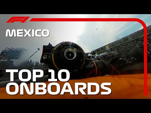 F1第20戦メキシコGP 決勝レースのオンボード映像まとめ動画