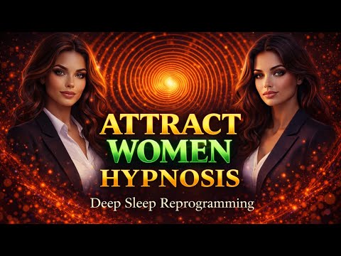 Attract Women Hypnosis | Deep Sleep Reprogramming Meditation 😴