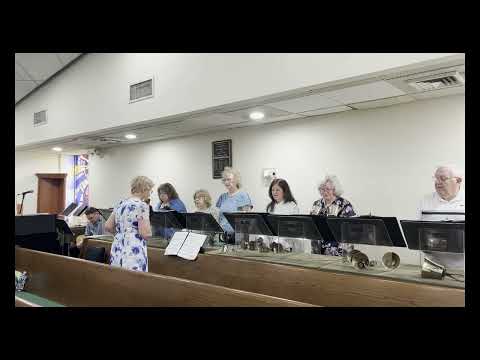 Joyce Stahl and Bell Choir Hope Lutheran Church April 27 2025