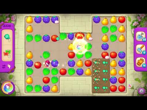 Gardenscapes Level 2338 With No Boosters - Super Hard Level