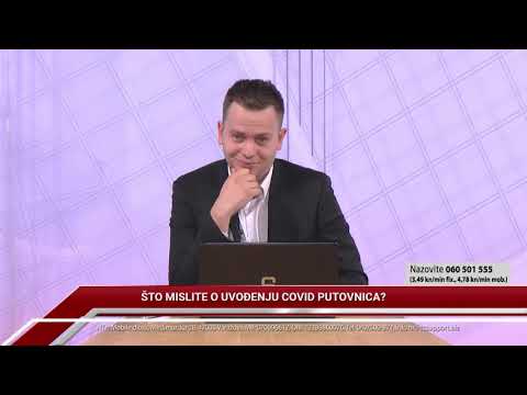 TV REPLIKA 09.03.2021. - ŠTO MISLITE O UVOĐENJU COVID PUTOVNICA?