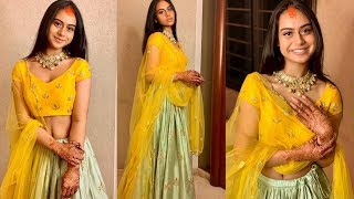 Ajay and Kajol's daughter Nysa Devgan looks excited for her Mehandi Ceremony in Dubai !