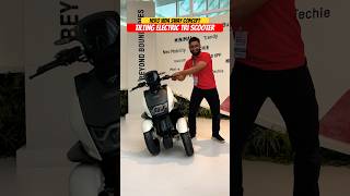 Hero Vida Sway Electric Tri Scooter Concept REVEALED | BikeWale #shorts