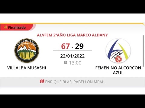 Alevín fem 10 VILLALBA MUSASHI - FEMENINO ALCORCÓN