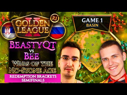 Golden League II Main Event - Wars of the No Stone Age! - Beastyqt vs Bee - G1
