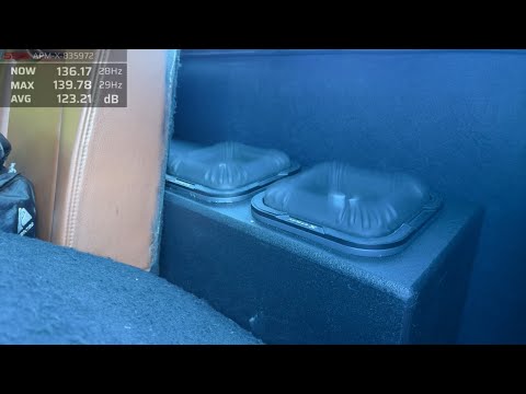 @KICKERAudio SoloX 8’s..139.78db @ 29hz!! Doors Open On Music!!